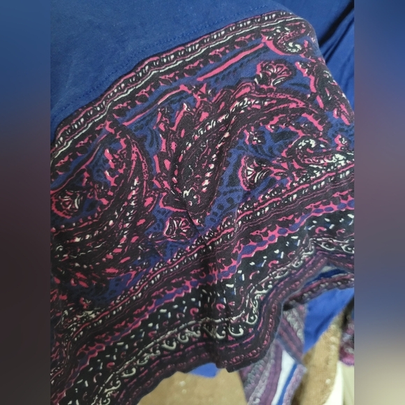 Coolibar Bamboo Blue Purple Long Sleeve 50+ UV Protection Cover-up Size 3X - Picture 3 of 12